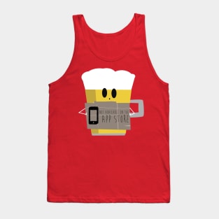 Beer: not available on the App Store Tank Top